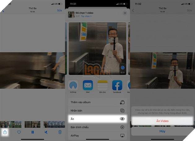 Hướng dẫn: Không cần ứng dụng thứ 3 mà bạn có thể ẩn hình hoặc video riêng tư trên iPhone 2