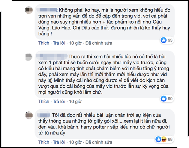 Phản ứng từ phía cư dân mạng trước clip mới của 1977 Vlog: Không hay, ít hài nhưng đầy thâm thúy - Ảnh 4.