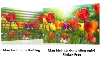 Công nghệ Flicker-Free trên màn hình máy tính có tính năng gì? 5