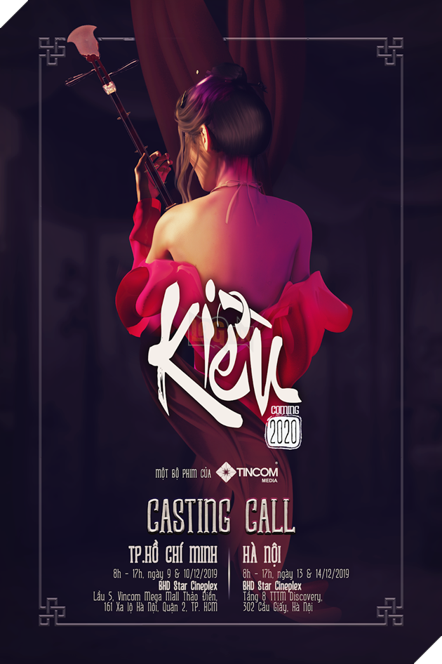 Kiều: Dự án mang Thuý Kiều lên màn ảnh chính thức casting
