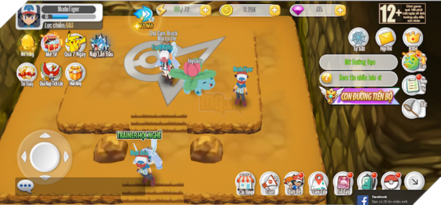 Bắt đi chờ chi! Hàng loạt huấn luyện viên đổ bộ Poke Origin trong ngày Open Beta 3