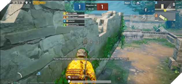 PUBG Mobile: Mẹo dành chiến thắng trong chế độ Team Death Match ở bản đồ Ruins 2