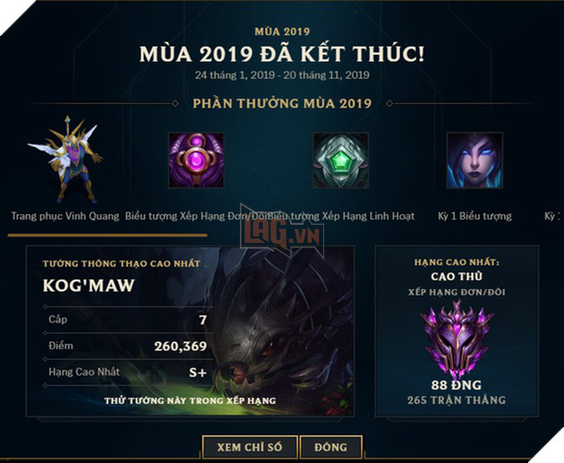 LMHT: Phần thưởng xếp hạng mùa 9 đã được trao đến tay game thủ Việt Nam - Ảnh 2.