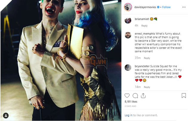 Hình ảnh hé lộ tạo hình đầu tiên của Joker và Harley Quinn trước khi chia tay trong Suicide Squad 2