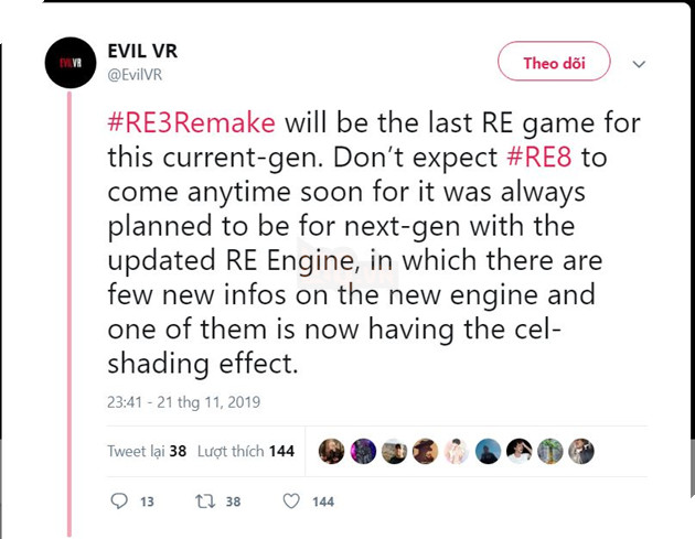 Resident Evil 8 có thể sẽ được phát triển cho hệ máy giả lập thế hệ mới