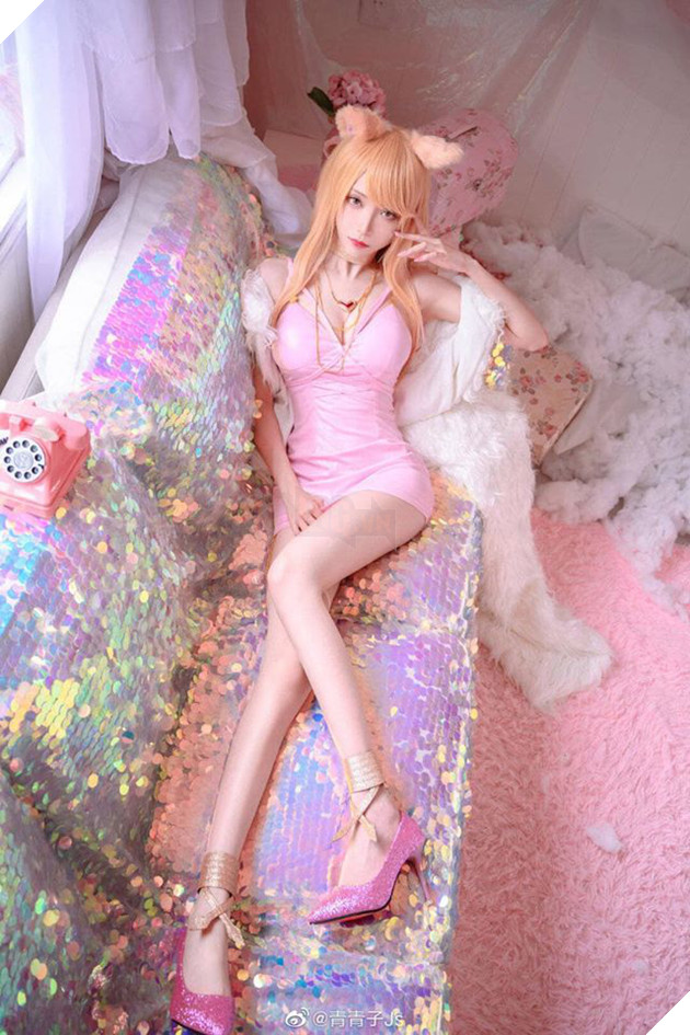 Ngẩn ngơ khi ngắm bộ ảnh cosplay nàng cáo Ahri kute trong Liên Minh Huyền Thoại - Ảnh 5.