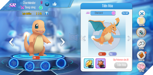 Poke Origin: Charmander nổi trội trong bộ ba Pokemon khởi đầu