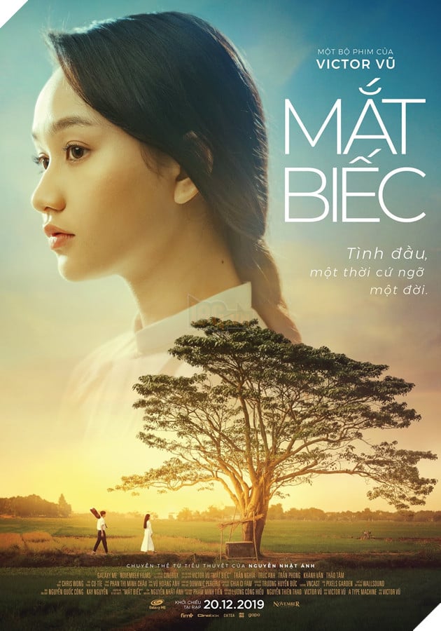 Poster mới nhất của Mắt Biếc lộ diện, Hà Lan đẹp như tranh trở thành trung tâm