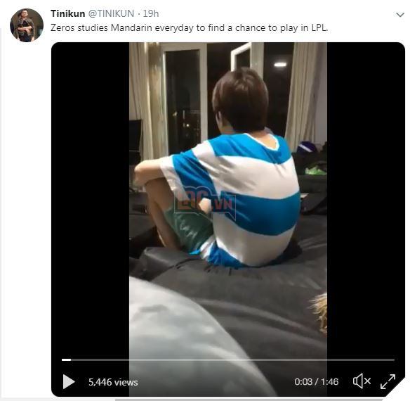 LMHT: Tinikun khoe Zeros học tiếng Trung để thi đấu ở LPL, game thủ quốc tế hoài nghi về tài năng của tuyển thủ này