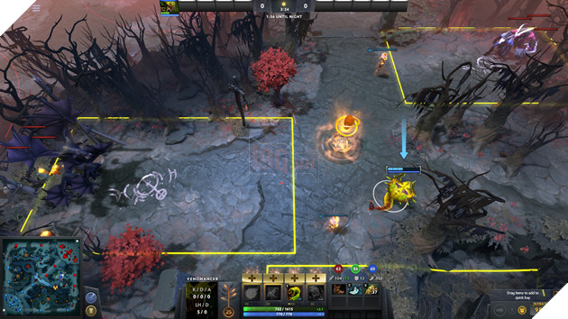 Dota 2 - Stack và pull creep là gì - Cách Pull Stack bản 7.23 4