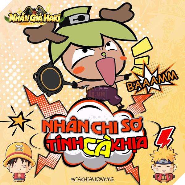 Funtap sẽ trình làng tựa game manga mới siêu hài hước - Nhẫn Giả Haki 2