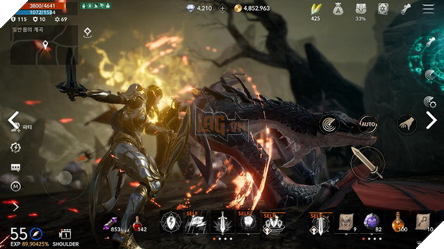 Lineage 2M thử nghiệm tại Hàn Quốc với chất lượng hình ảnh 4K HD đẹp hơn cả bản PC 3