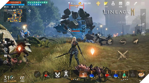 Lineage 2M thử nghiệm tại Hàn Quốc với chất lượng hình ảnh 4K HD đẹp hơn cả bản PC