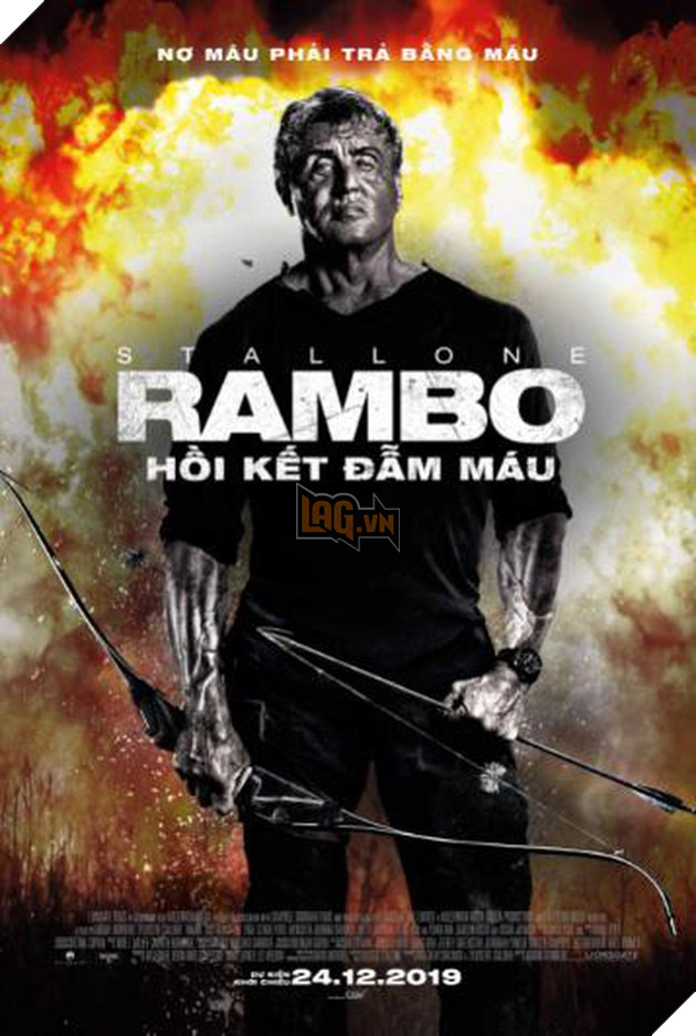 Phần cuối của loạt phim Rambo sẽ ra mắt vào Giáng Sinh năm nay
