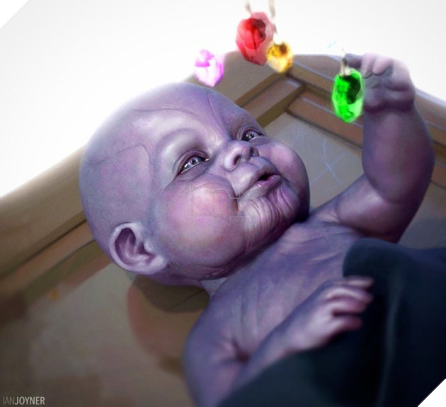 Thanos từ tạo hình sơ sinh đến khuôn diện thời niên thiếu 3