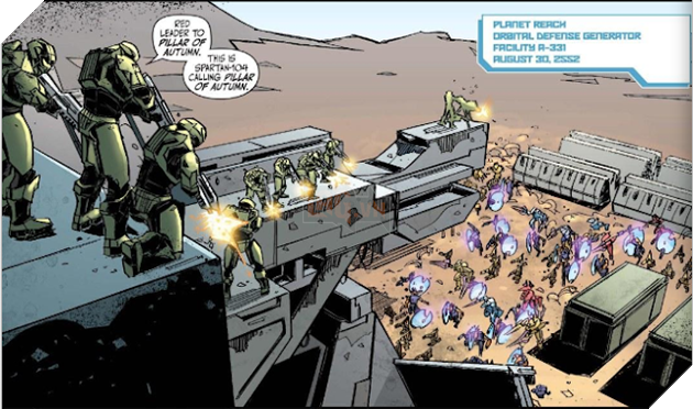 Cốt truyện Halo: Reach - Cuộc chiến trên phòng tuyến cuối cùng của loài người Phần 2  6