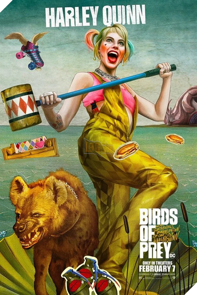 Birds of Prey: Loạt posters mới nhất của Harley Quinn hé lộ dàn nhân vật chính thức