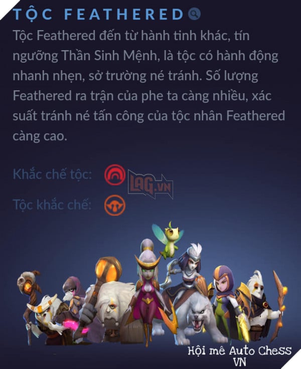 Auto Chess Mobile: Tổng hợp chi tiết khắc chế và truyền thuyết 13 Tộc - gametac.vn