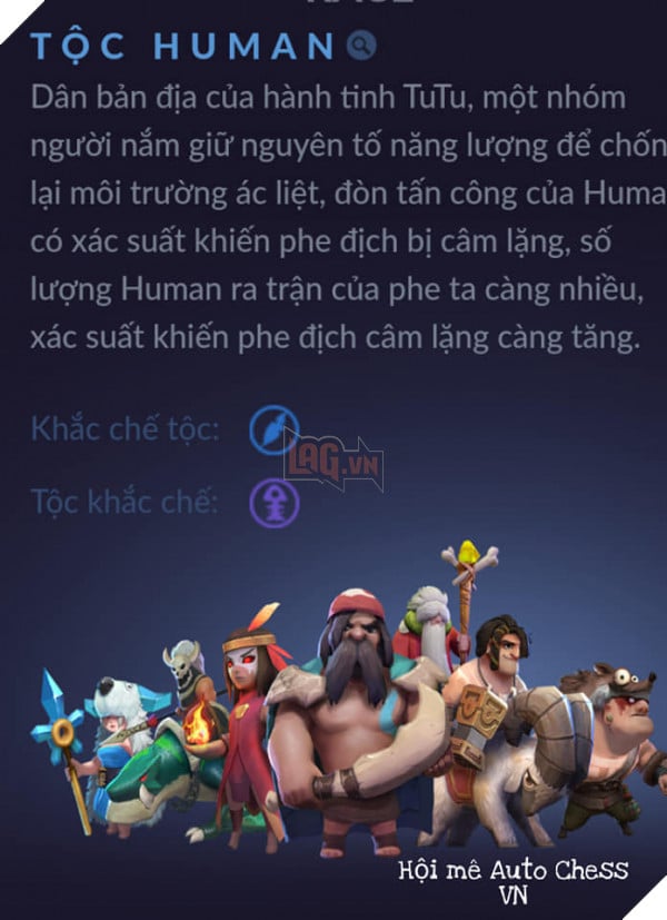 Auto Chess Mobile: Tổng hợp chi tiết khắc chế và truyền thuyết 13 Tộc - gametac.vn