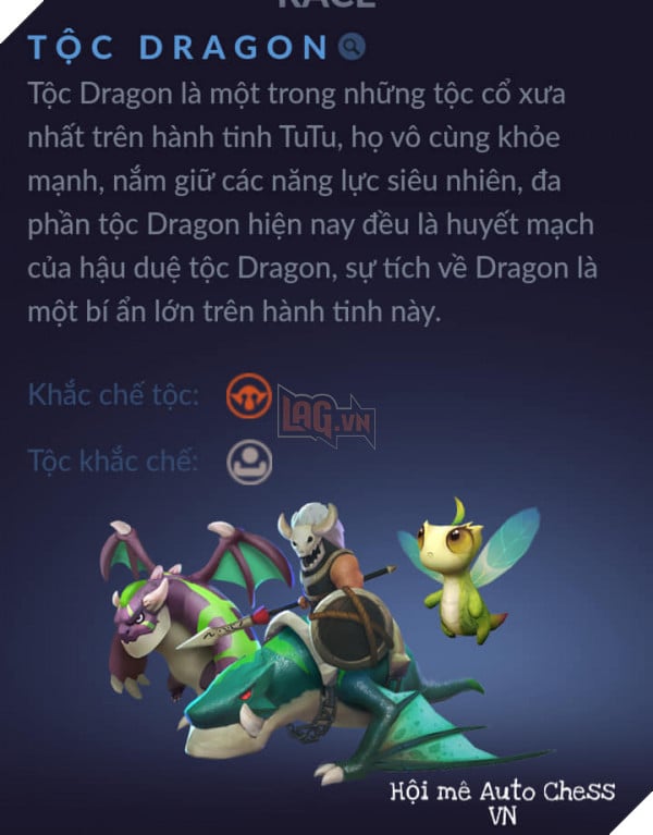 Auto Chess Mobile: Tổng hợp chi tiết khắc chế và truyền thuyết 13 Tộc - gametac.vn