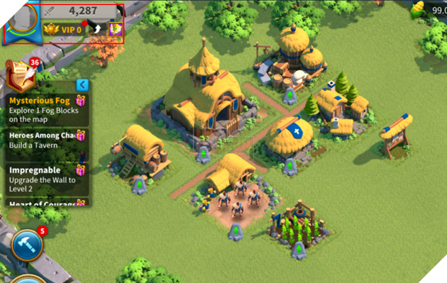 Rise of Kingdoms - Hướng dẫn cách tăng lực chiến cực nhanh khi cày server mới 6