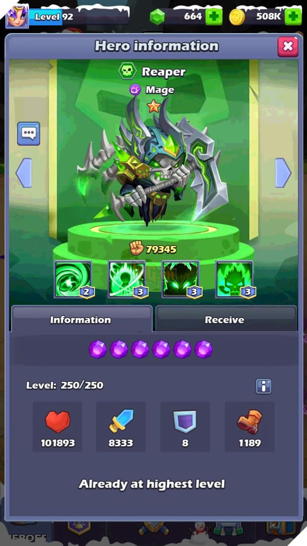 Top những hero mạnh nhất TapTap Heroes mà game thủ cần phải sở hữu khi tham gia game 18