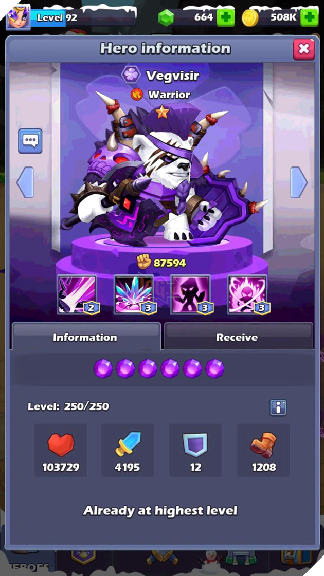 Top những hero mạnh nhất TapTap Heroes mà game thủ cần phải sở hữu khi tham gia game 16