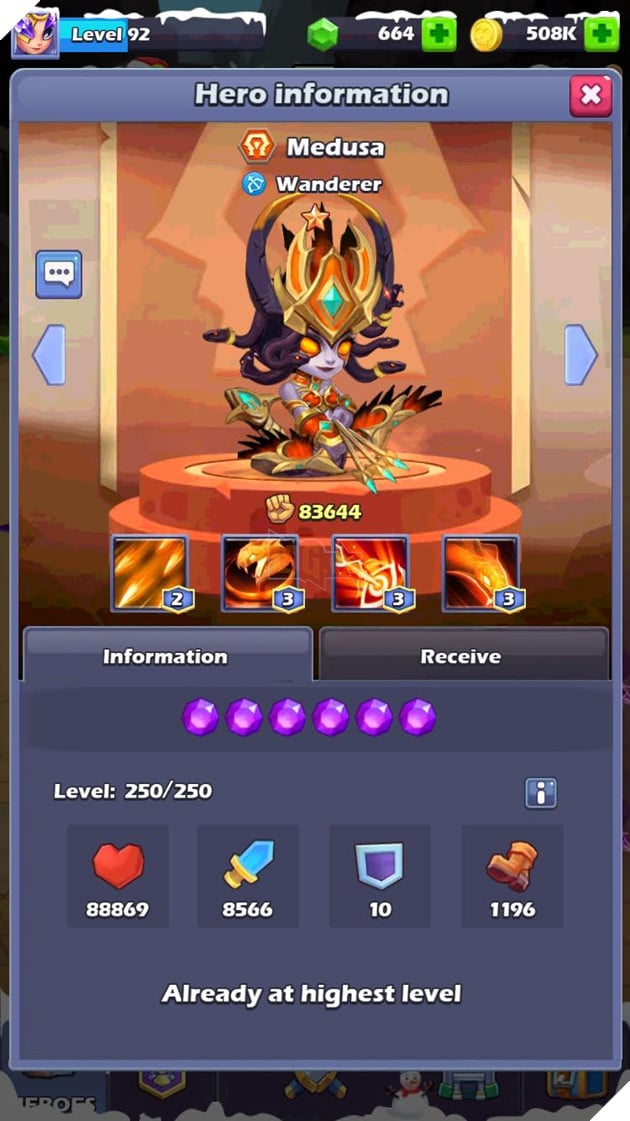 Top những hero mạnh nhất TapTap Heroes mà game thủ cần phải sở hữu khi tham gia game 3