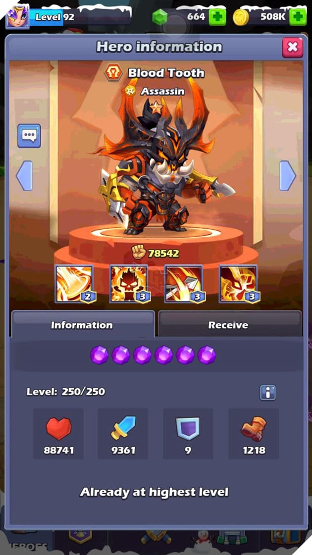 Top những hero mạnh nhất TapTap Heroes mà game thủ cần phải sở hữu khi tham gia game 4