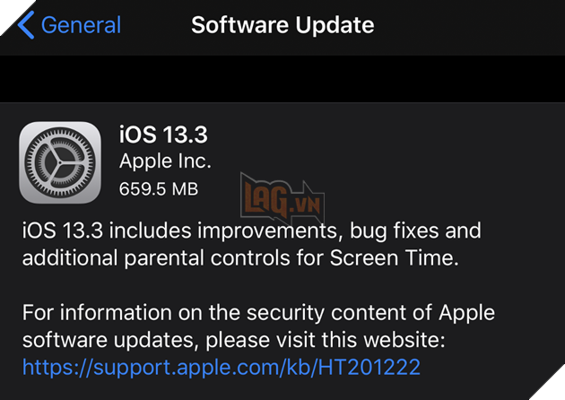 Bản cập mới iOS/ iPadOS 13.3 vừa được Apple phát hành đi kèm nhiều tính năng mới 2