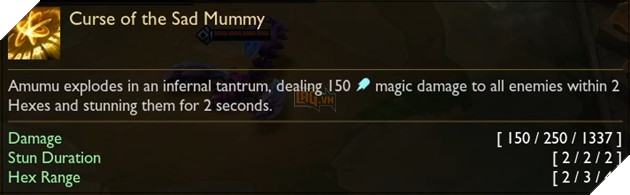 Amumu Curse of the Sad Mummy