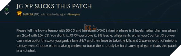 LMHT: Vị trí đi rừng đang quá thọt kinh nghiệm so với các vị trí khác trong bản cập nhật hiện tại- Ảnh 1.