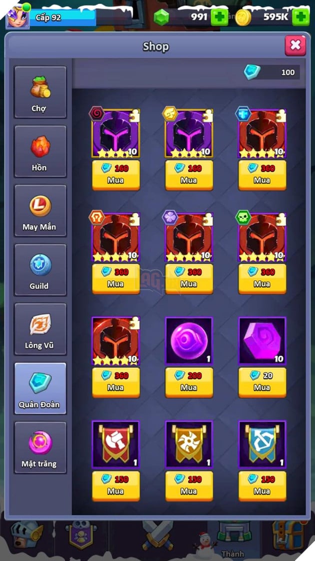 Taptap Heroes: Hướng dẫn cách mùa đồ trong shop một cách hợp lý nhất 6