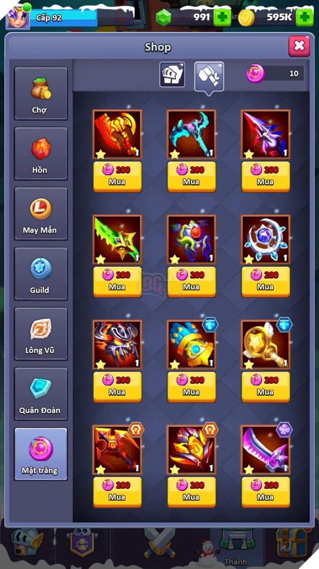 Taptap Heroes: Hướng dẫn cách mùa đồ trong shop một cách hợp lý nhất 8