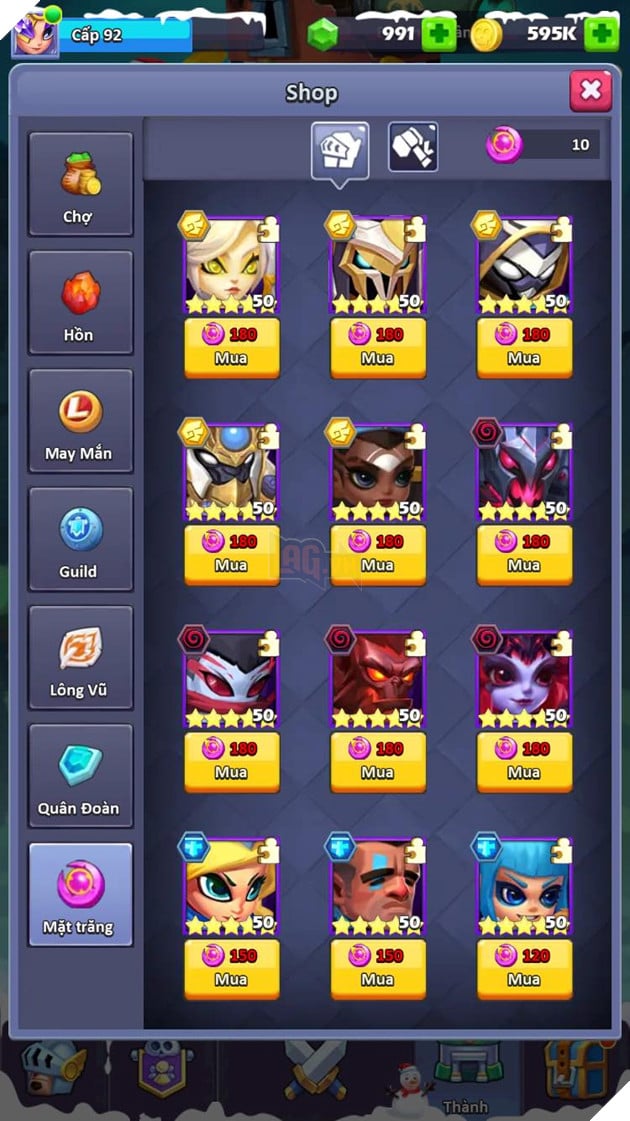 Taptap Heroes: Hướng dẫn cách mùa đồ trong shop một cách hợp lý nhất 7