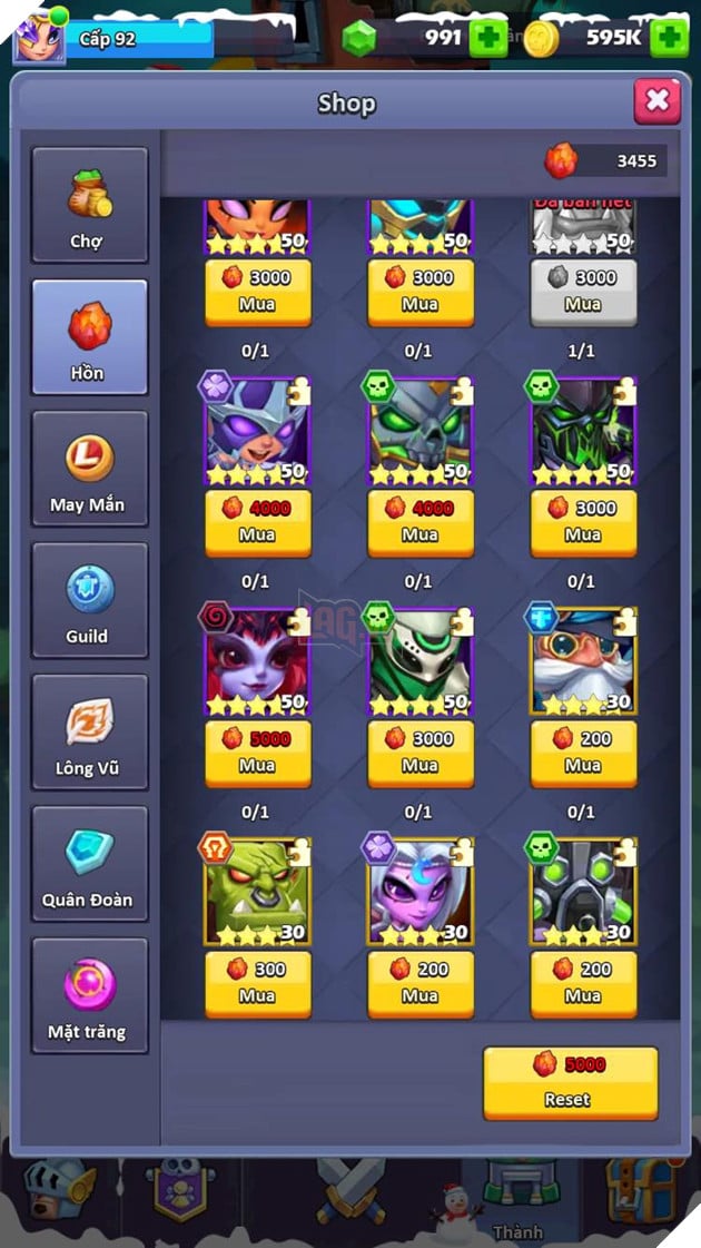 Taptap Heroes: Hướng dẫn cách mùa đồ trong shop một cách hợp lý nhất 2