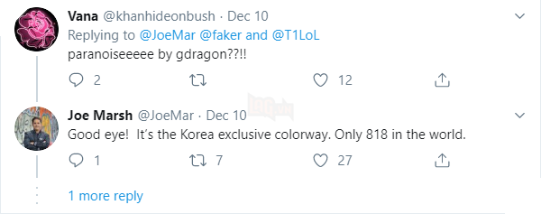 Chụp ảnh cùng sếp lớn của T1, Faker khoe nhẹ đôi giầy siêu hot mang thương hiệu G-Dragon giá hơn 90 triệu đồng - Ảnh 2.