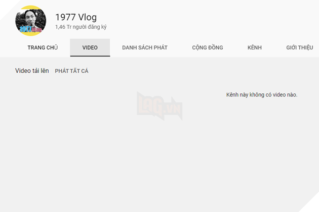 Bất ngờ toàn bộ video của Vlog 1977 biến mất ngay trong sáng ngày 13 tháng 6 3