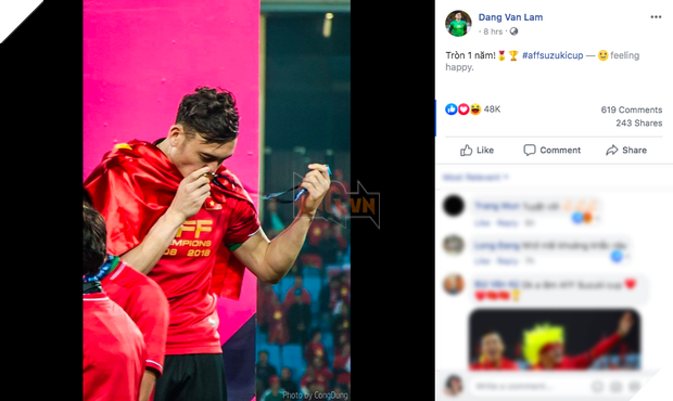 Không lên tiếng đính chính, Đặng Văn Lâm có động thái đầu tiên gây bất ngờ giữa nghi vấn lộ đoạn chat 18+ - Ảnh 1.