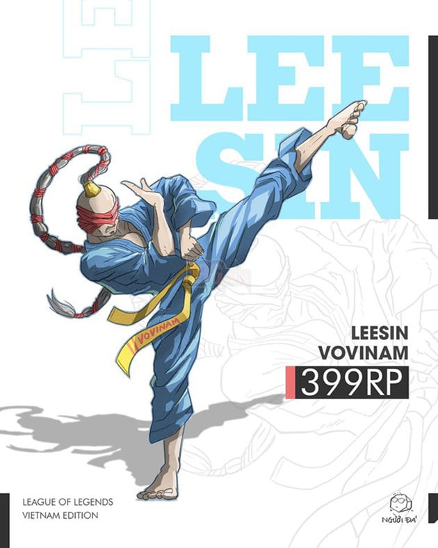 Bái phục với loạt trang phục LMHT đậm hồn Việt: LeeSin Vovinam, Yasuo Công Ích, Twisted Fate Vé Số... - Ảnh 4.