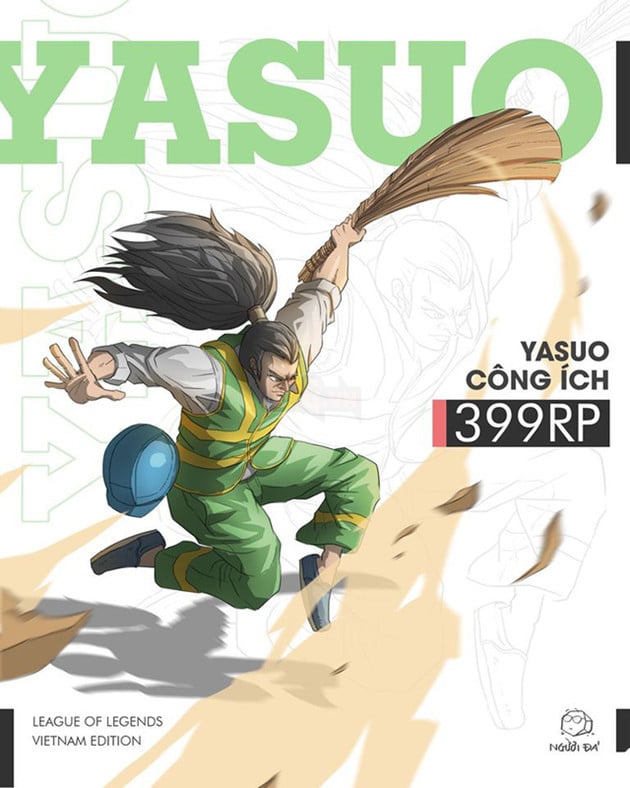 Bái phục với loạt trang phục LMHT đậm hồn Việt: LeeSin Vovinam, Yasuo Công Ích, Twisted Fate Vé Số... - Ảnh 7.