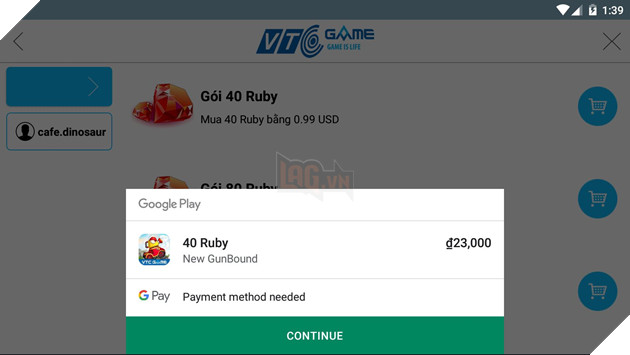 Hướng dẫn cách có được Ruby bằng cách Nạp Thẻ cho New Gunbound cực đơn giản  5