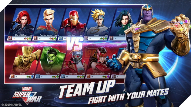 Marvel Super War - Phiên bản MOBA siêu anh hùng chính thức ra mắt và cho Tải ngay