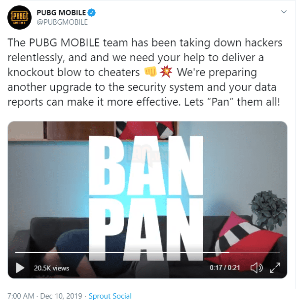 PUBG Mobile nâng cấp hệ thống bảo mật nhằm đối phó với tin tặc và hack cheat