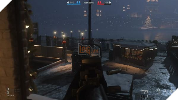 Khi game thủ Call of Duty: Modern Warfare chơi Giáng sinh bằng cầu tuyết