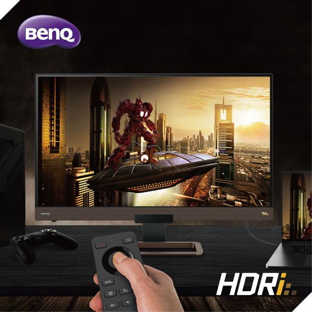 Chất chơi với màn hình Gaming BenQ EX2780Q 144Hz ứng dụng công nghệ HDRi giúp trải nghiệm game chất nhất hiện nay