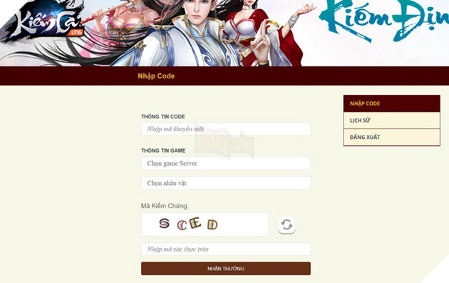 Kiếm Ca VNG: Lag.vn gửi tặng 400 Giftcode đặc biệt và hướng dẫn các nhập code cho tân thủ 4