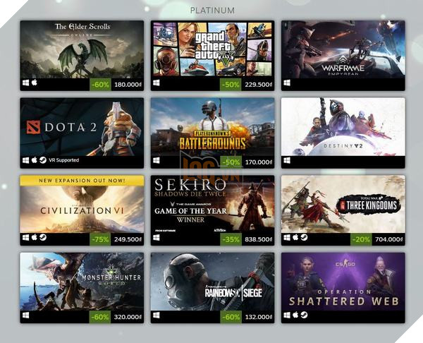 Nhìn lại những tựa game bán chạy nhất trên Steam năm 2019: Quá ít game năm 2019
