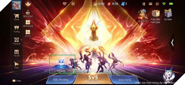 Cờ Liên Quân Mobile: Giới thiệu giao diện và cách chơi cơ bản ở phiên bản thử nghiệm