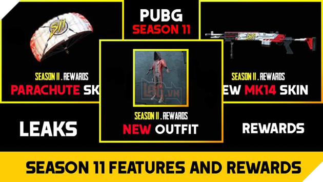 PUBG Mobile: Phần thưởng Royal Pass Season 11 cập nhật 0.16.5 bị rò rỉ  2